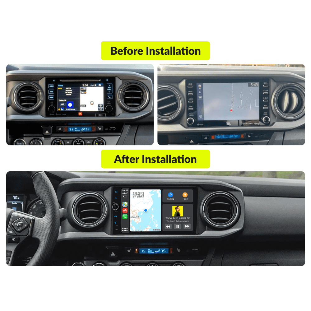 Toyota Tacoma 2016-2023 — Premium 9” Carplay & Android Auto Head Unit - Car Tech Studio