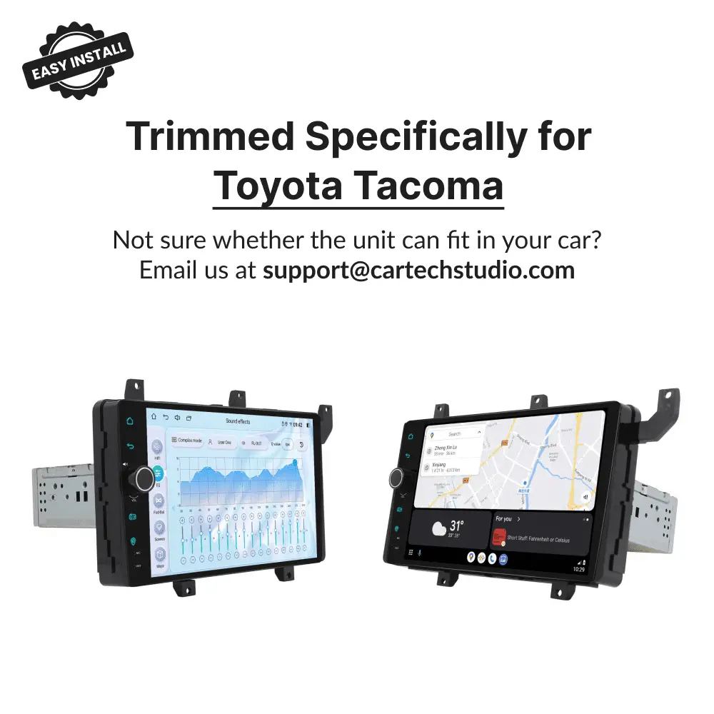 Toyota Tacoma 2016-2023 — Premium 9” Carplay & Android Auto Head Unit - Car Tech Studio