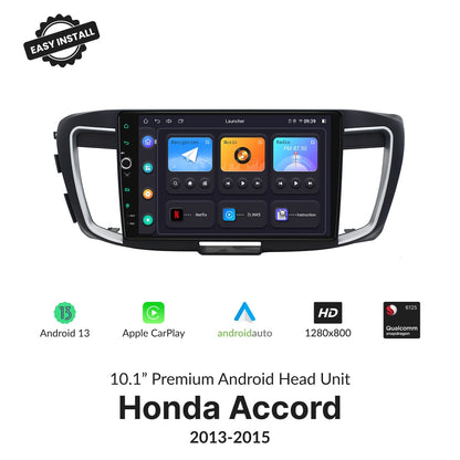 Honda Accord 2013-2015 — Premium 10.1” Carplay & Android Auto Head Unit