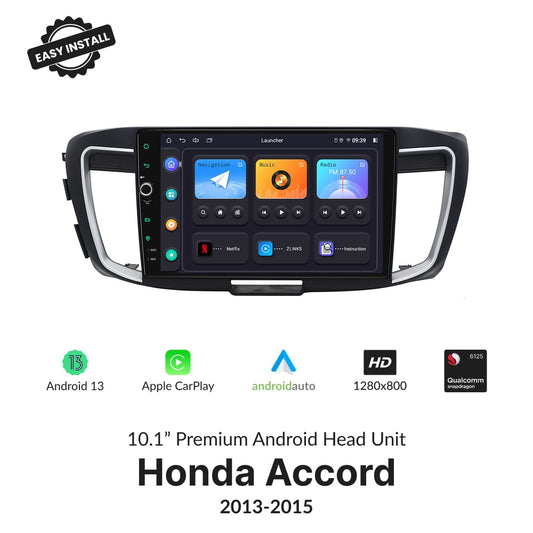 Honda Accord 2013-2015 — Premium 10.1” Carplay & Android Auto Head Unit
