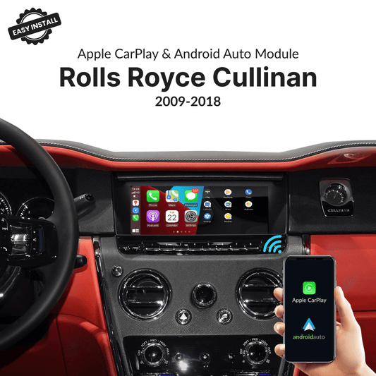 Rolls Royce Cullinan 2009-2018 — Wireless Apple CarPlay & Android Auto Module - Car Tech Studio
