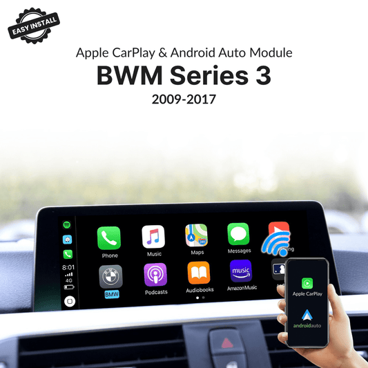 BMW Series 3 2009-2017 — Wireless Apple CarPlay & Android Auto Module - Car Tech Studio