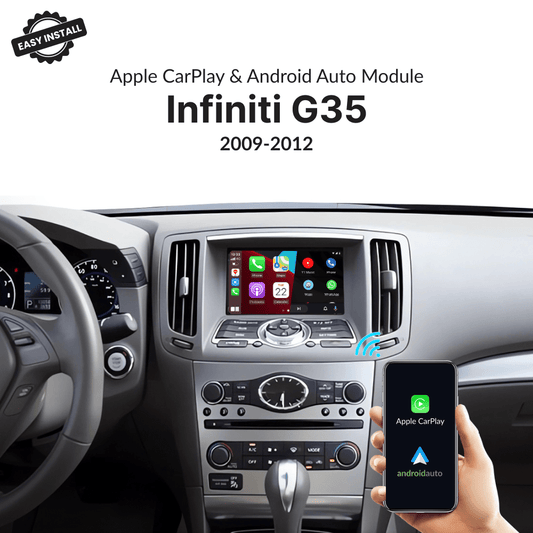 Infiniti G35 2009-2012 — Wireless Apple CarPlay & Android Auto Module - Car Tech Studio