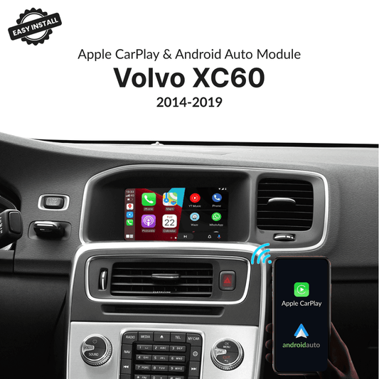 Volvo XC60 2014-2019 — Wireless Apple CarPlay & Android Auto Module - Car Tech Studio