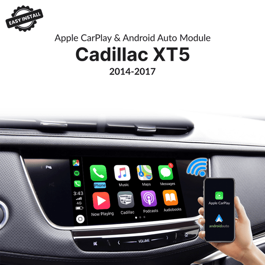 Cadillac XT5 2014-2017 — Wireless Apple CarPlay & Android Auto Module - Car Tech Studio