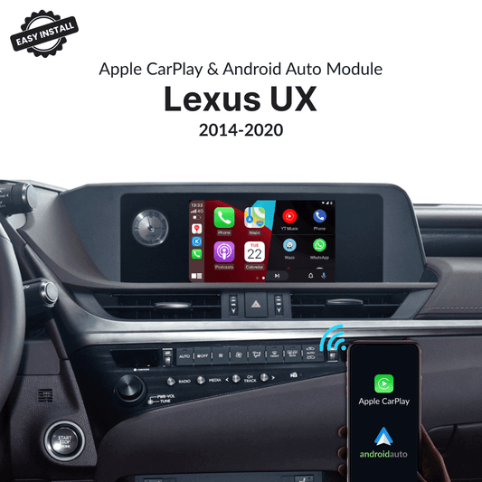 Lexus UX 2014-2020 — Wireless Apple CarPlay & Android Auto Module - Car Tech Studio