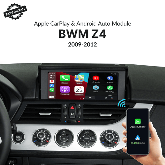 BMW Z4 2009-2012 — Wireless Apple CarPlay & Android Auto Module - Car Tech Studio