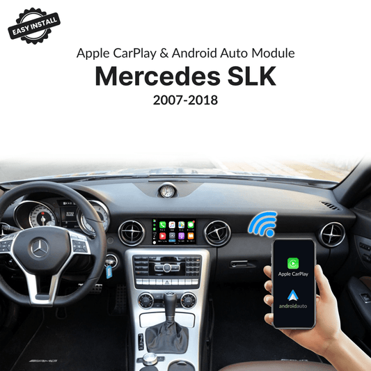 Mercedes SLK 2007-2018 — Wireless Apple CarPlay & Android Auto Module - Car Tech Studio