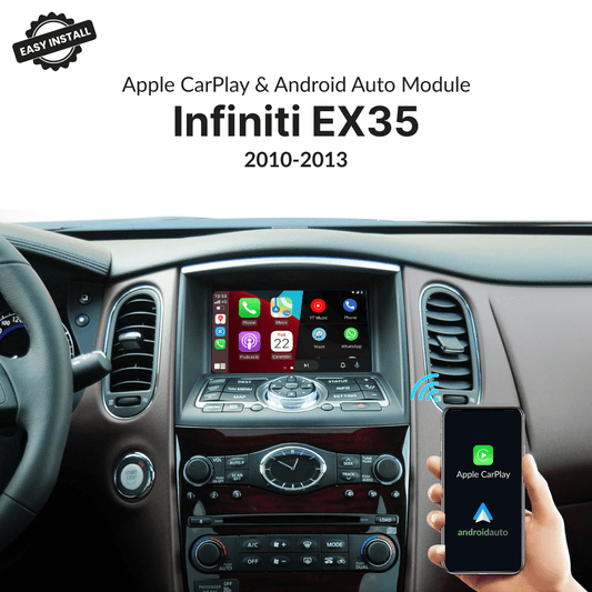 Infiniti EX35 2010-2013 — Wireless Apple CarPlay & Android Auto Module - Car Tech Studio