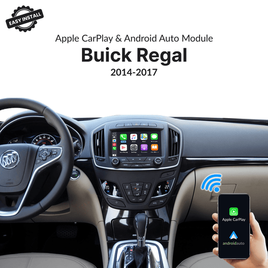 Buick Regal 2014-2017 — Wireless Apple CarPlay & Android Auto Module - Car Tech Studio