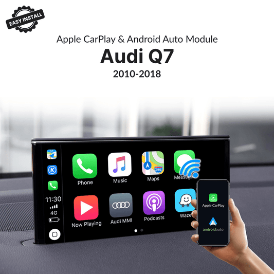 Audi Q7 2010-2018 — Wireless Apple CarPlay & Android Auto Module - Car Tech Studio