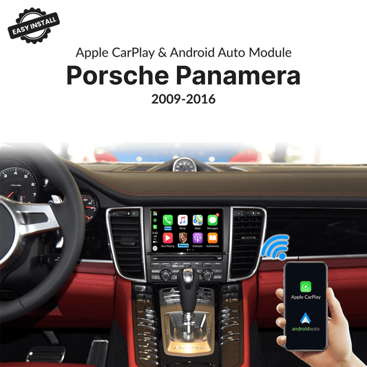 Porsche Panamera 2009-2016 — Wireless Apple CarPlay & Android Auto Module - Car Tech Studio