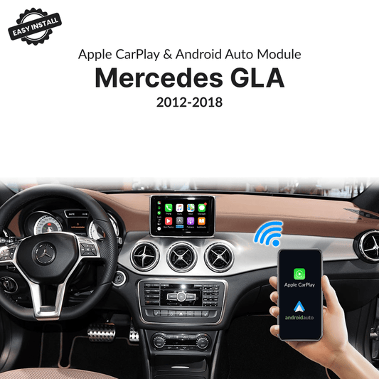 Mercedes GLA 2012-2018 — Wireless Apple CarPlay & Android Auto Module - Car Tech Studio