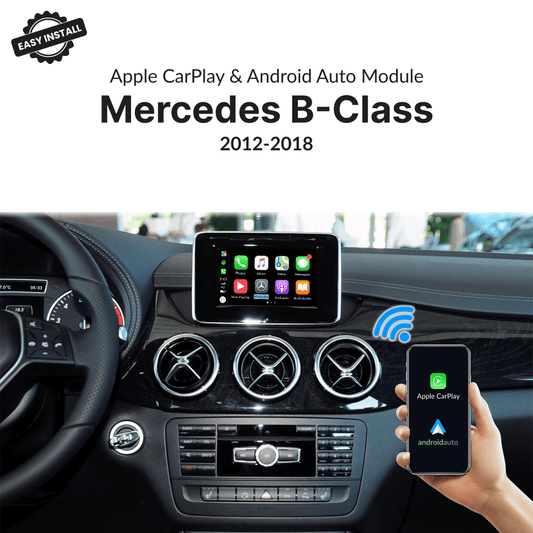 Mercedes B-Class 2012-2018 — Wireless Apple CarPlay & Android Auto Module - Car Tech Studio