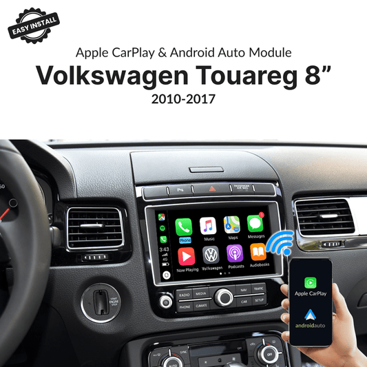 Volkswagen Touareg 2010-2017 — Wireless Apple CarPlay & Android Auto Module - Car Tech Studio