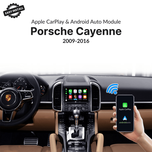 Porsche Cayenne 2009-2016 — Wireless Apple CarPlay & Android Auto Module - Car Tech Studio