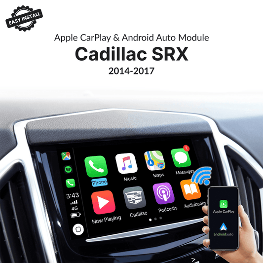 Cadillac SRX 2014-2017 — Wireless Apple CarPlay & Android Auto Module - Car Tech Studio