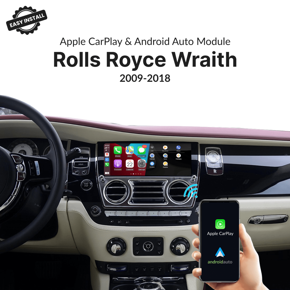 Rolls Royce Wraith 2009-2018 — Wireless Apple CarPlay & Android Auto Module - Car Tech Studio