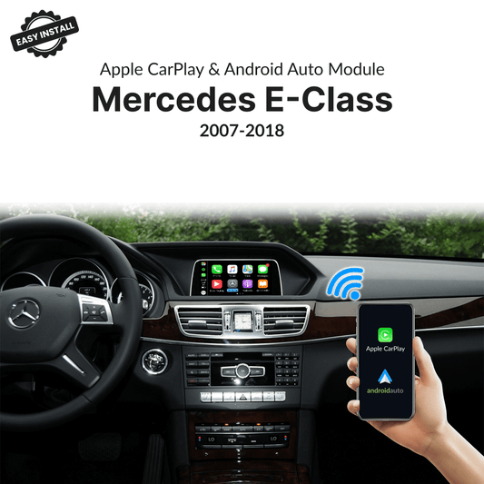 Mercedes E-Class 2007-2014 — Wireless Apple CarPlay & Android Auto Module