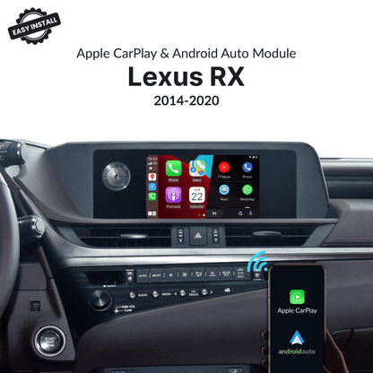 Lexus RX 2014-2020 — Wireless Apple CarPlay & Android Auto Module - Car Tech Studio