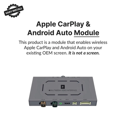 Jeep Grand Cherokee with UConnect 8.4" — Wireless Apple CarPlay & Android Auto Module - Car Tech Studio