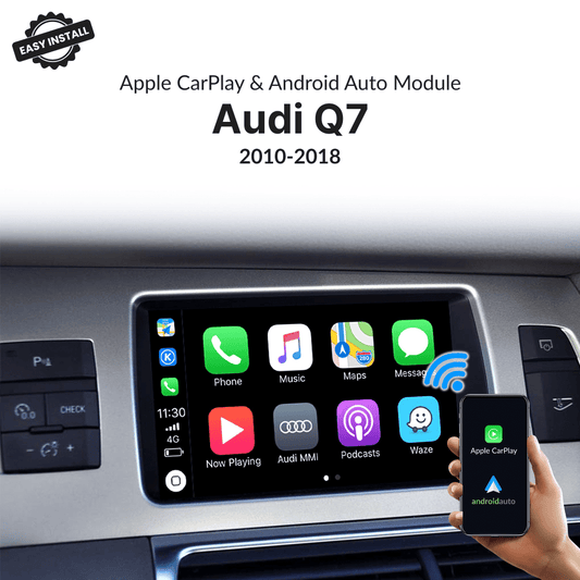 Audi Q7 2010-2018 — Wireless Apple CarPlay & Android Auto Module