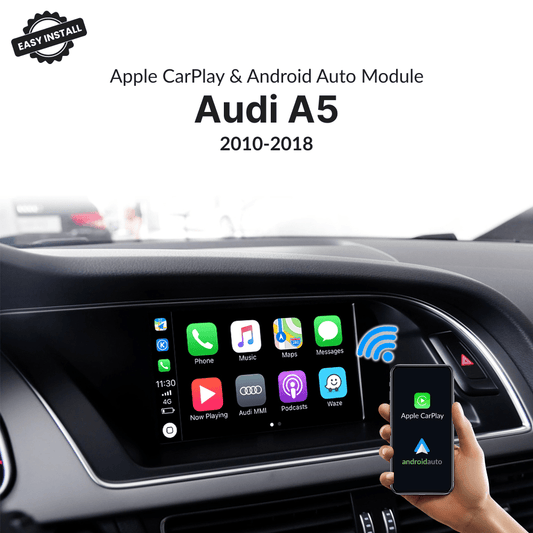 Audi A5 2010-2018 — Wireless Apple CarPlay & Android Auto Module