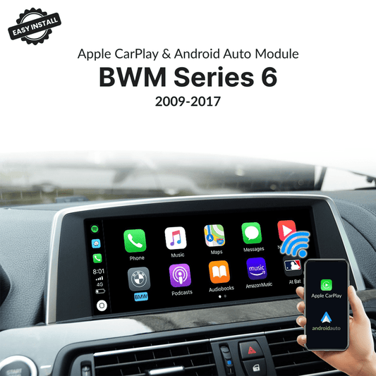 BMW Series 6 2009-2017 — Wireless Apple CarPlay & Android Auto Module