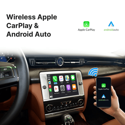 Maserati Quattroporte 2014-2016 — Wireless Apple CarPlay & Android Auto Module - Car Tech Studio