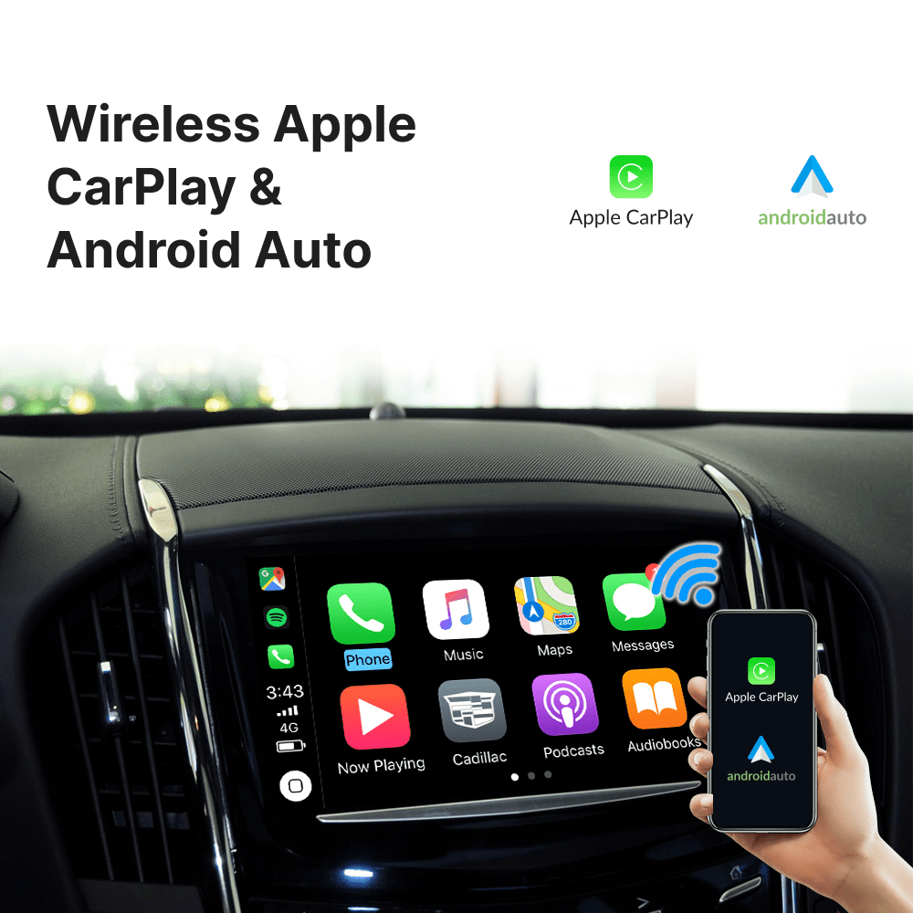 Cadillac ATS 2014-2017 — Wireless Apple CarPlay & Android Auto Module - Car Tech Studio