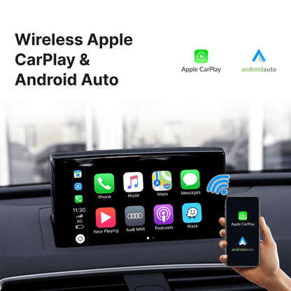 Audi Q3 2012-2018 — Wireless Apple CarPlay & Android Auto Module - Car Tech Studio