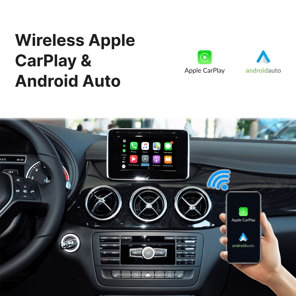 Mercedes B-Class 2012-2018 — Wireless Apple CarPlay & Android Auto Module - Car Tech Studio