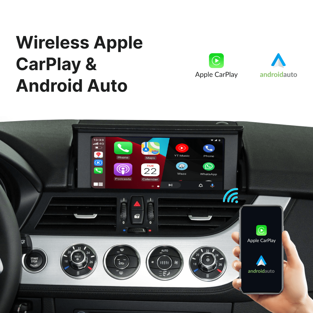 BMW Z4 2009-2012 — Wireless Apple CarPlay & Android Auto Module - Car Tech Studio
