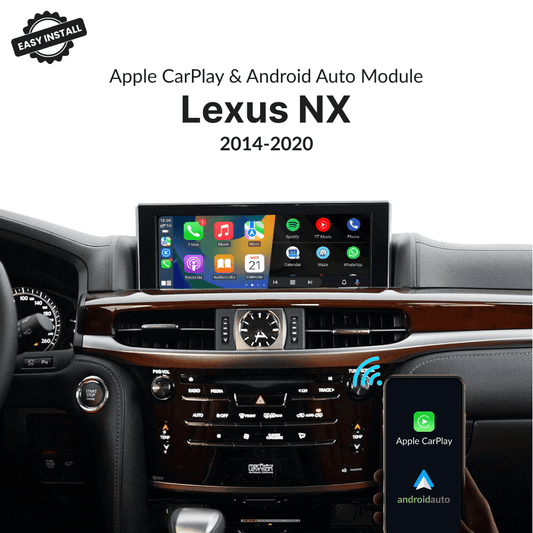 Lexus NX 2014-2020 — Wireless Apple CarPlay & Android Auto Module