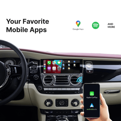 Rolls Royce Wraith 2009-2018 — Wireless Apple CarPlay & Android Auto Module - Car Tech Studio