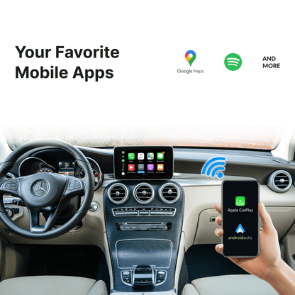 Mercedes GLC 2015-2018 — Wireless Apple CarPlay & Android Auto Module - Car Tech Studio