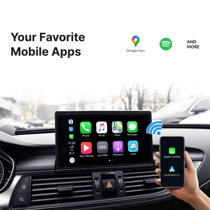 Audi A7 2010-2017 — Wireless Apple CarPlay & Android Auto Module - Car Tech Studio