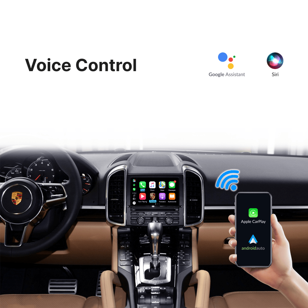 Porsche Cayenne 2009-2016 — Wireless Apple CarPlay & Android Auto Module - Car Tech Studio