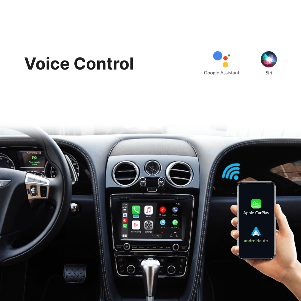 Bentley Continental 2012-2017 — Wireless Apple CarPlay & Android Auto Module - Car Tech Studio