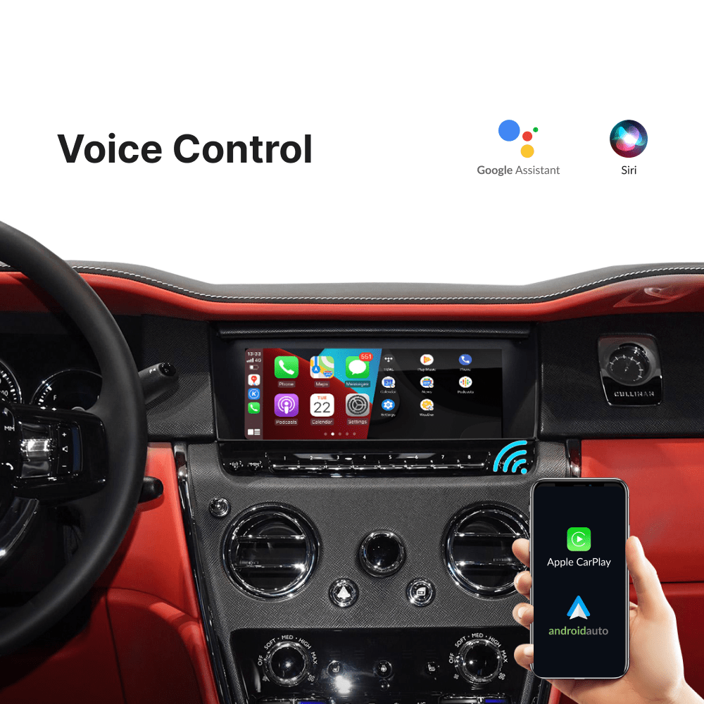 Rolls Royce Cullinan 2009-2018 — Wireless Apple CarPlay & Android Auto Module - Car Tech Studio