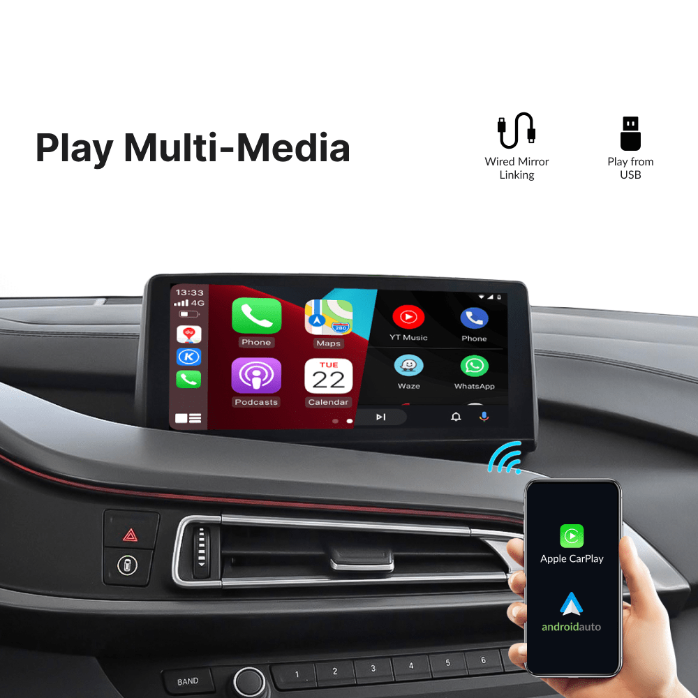 BMW i8 2013-2017 — Wireless Apple CarPlay & Android Auto Module - Car Tech Studio