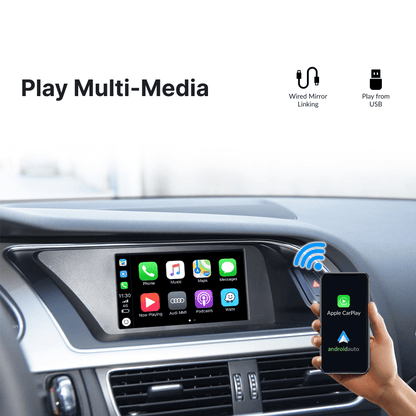 Audi with MMI 2G 2003-2009 — Wireless Apple CarPlay & Android Auto Module - Car Tech Studio