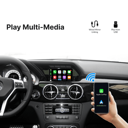 Mercedes GLK 2012-2018 — Wireless Apple CarPlay & Android Auto Module - Car Tech Studio