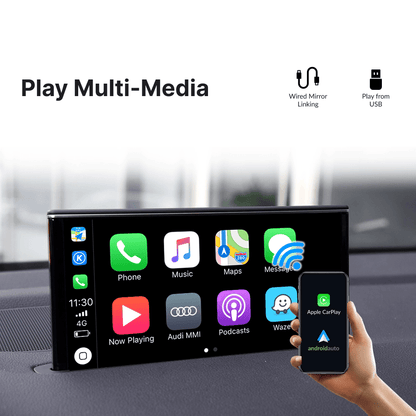 Audi Q7 2010-2018 — Wireless Apple CarPlay & Android Auto Module - Car Tech Studio