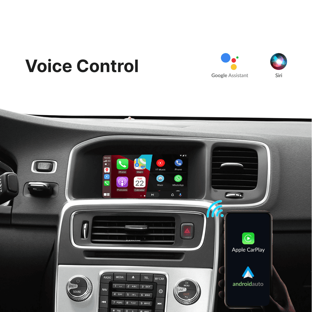 Volvo S80 2014-2019 — Wireless Apple CarPlay & Android Auto Module - Car Tech Studio