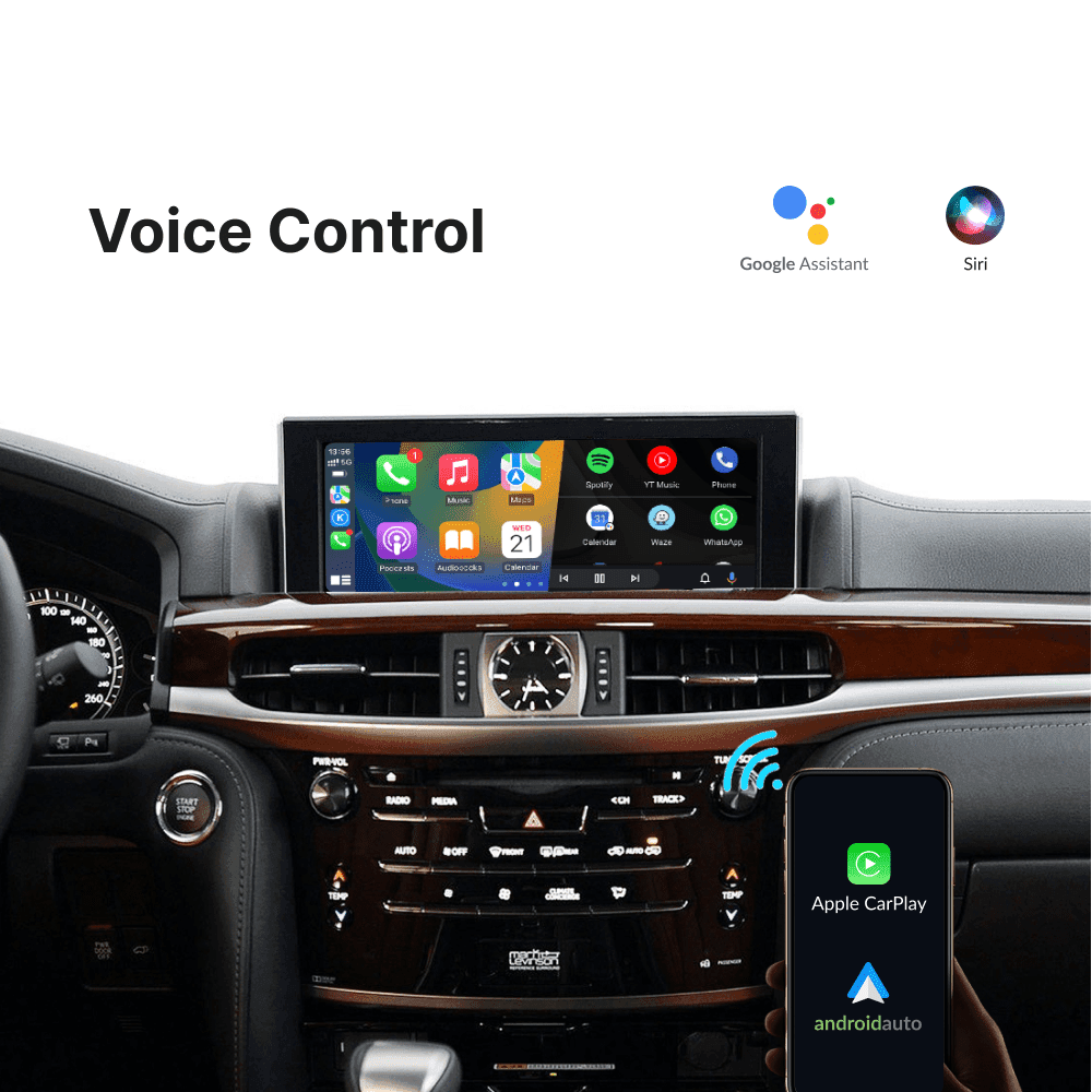 Lexus RX 2014-2020 — Wireless Apple CarPlay & Android Auto Module - Car Tech Studio