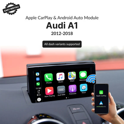 Audi A1 2012-2018 — Wireless Apple CarPlay & Android Auto Module 2018