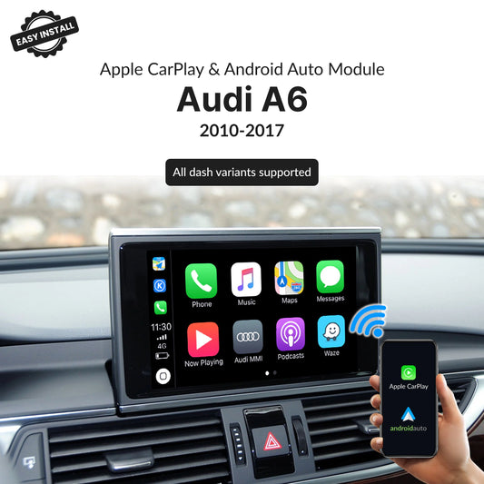 Audi A6 2010-2017 — Wireless Apple CarPlay & Android Auto Module 2010