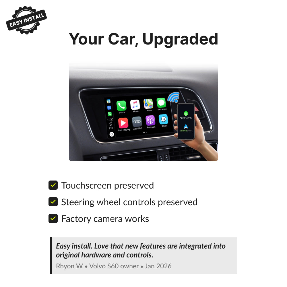 Audi Q5 2010-2016 — Wireless Apple CarPlay & Android Auto Module 2012
