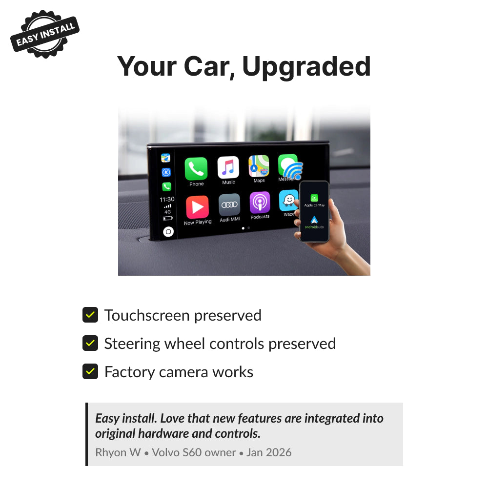 Audi Q7 2010-2018 — Wireless Apple CarPlay & Android Auto Module 2010